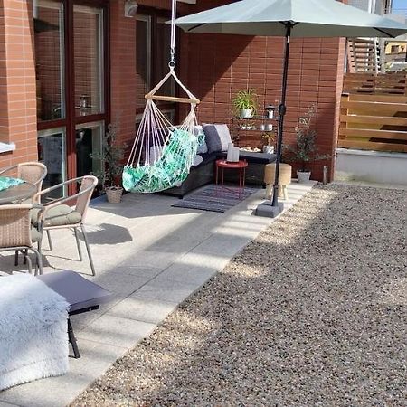 Апартаменты Apartament Amber Z Duzym Tarasem Колобжег Экстерьер фото