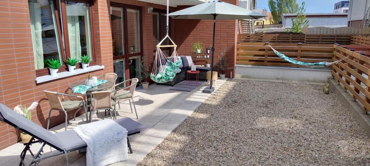Апартаменты Apartament Amber Z Duzym Tarasem Колобжег Экстерьер фото